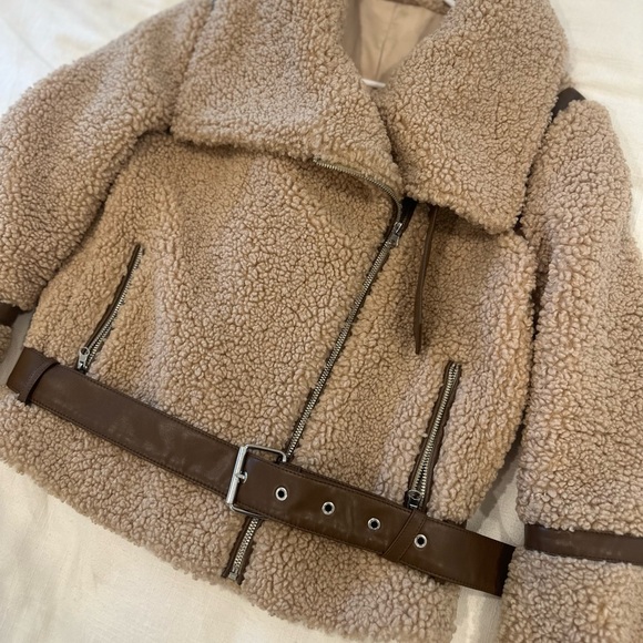 Tularosa Bailey Moto Jacket in camel - Picture 6 of 6